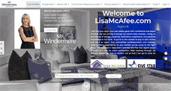 Desktop Screenshot of lisamcafee.com